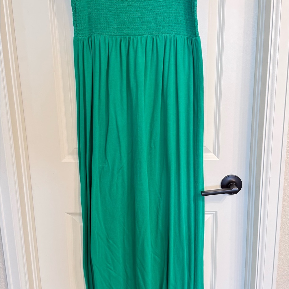 Old Navy Teal Smocked Dress